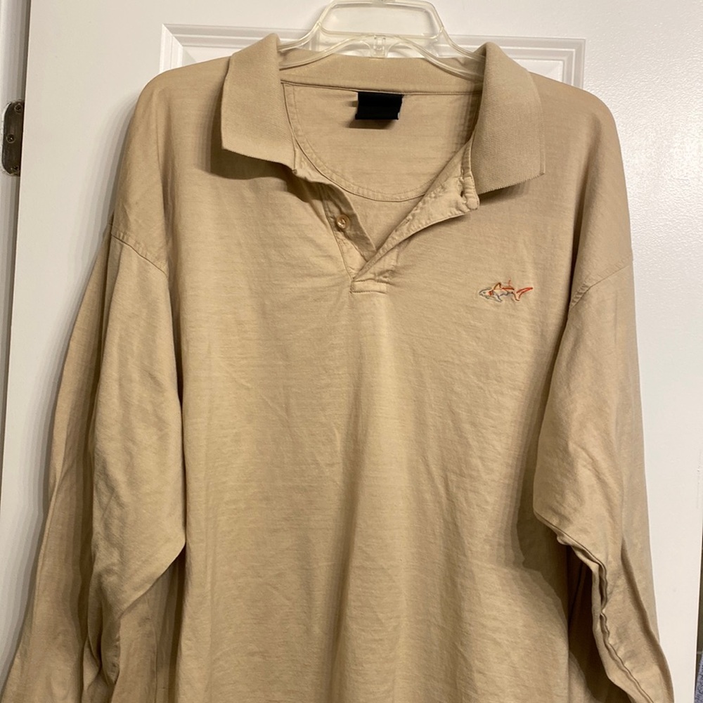 Mem’s long sleeve Greg Norman collared shirt
